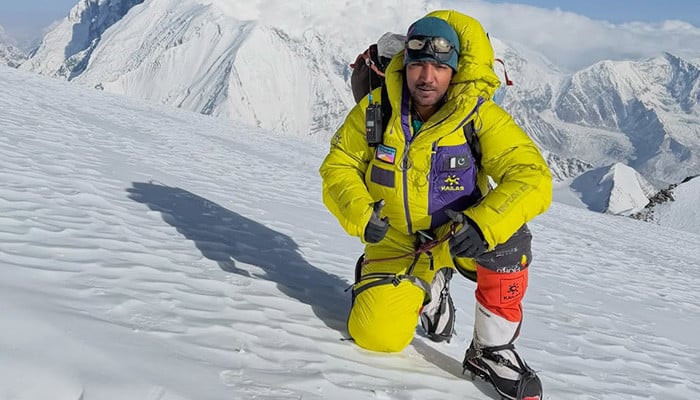 Sajid Ali Sadpara summits world's fifth-highest peak
