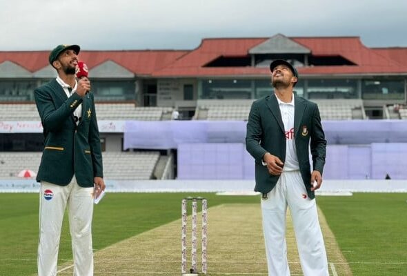 Second Test: Pakistan win toss, opt to bowl first against Bangladesh