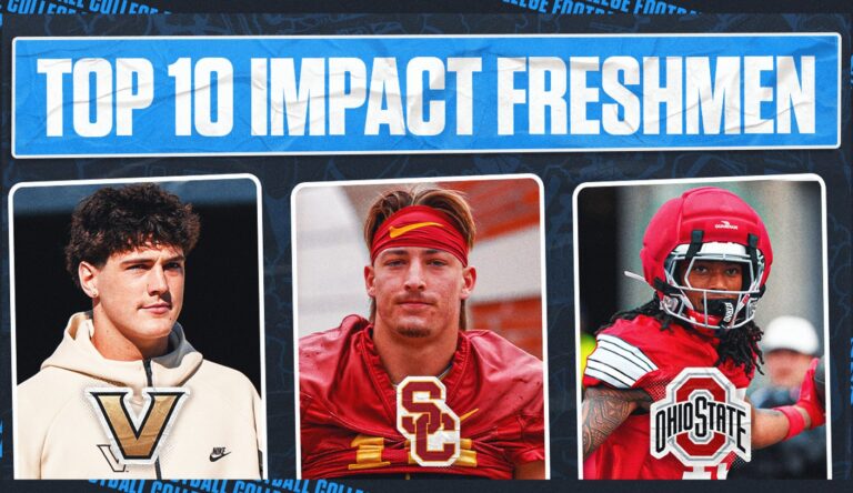 Top 10 Impact Freshmen Heading Into the 2026 College Football Season