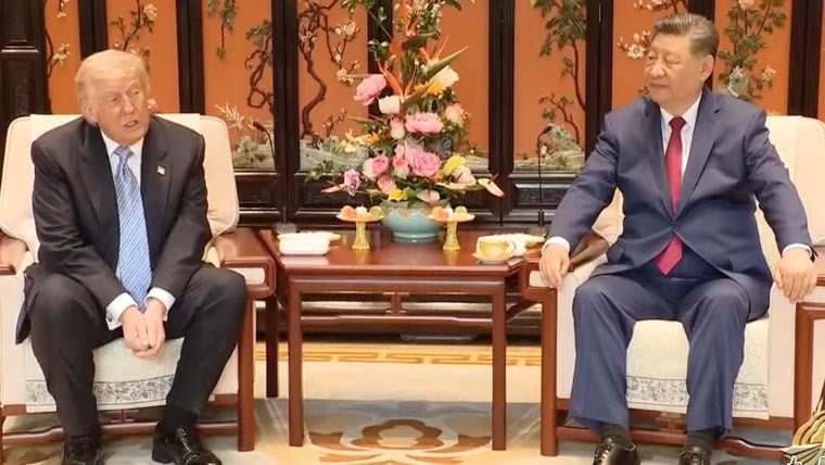 Trump Says China Offers Help On Strait Of Hormuz Encourages Us Iran Negotiations