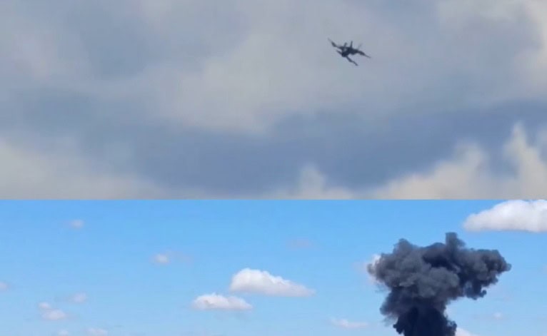 Two Us Military Jets Collide Mid Air During Idaho Air Show Video