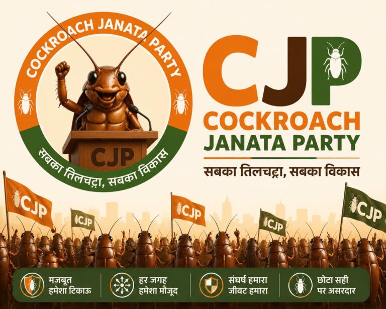 What Is The Cockroach Janata Party And Why Is Indias Government So Afraid Of It