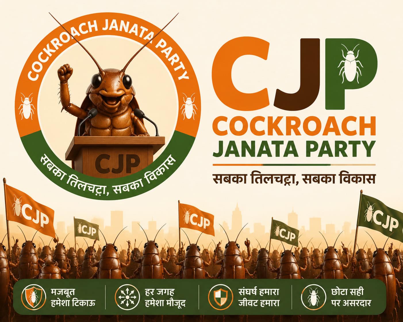 What Is The Cockroach Janata Party And Why Is Indias Government So Afraid Of It
