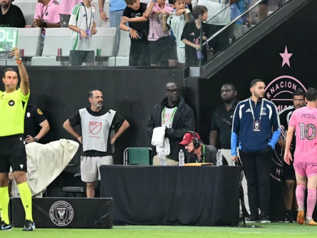 ‘Tired’ Messi exits MLS game in injury scare | The Express Tribune