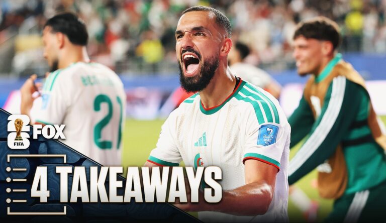 4 Takeaways From Algeria's Comeback Win Over Jordan At World Cup