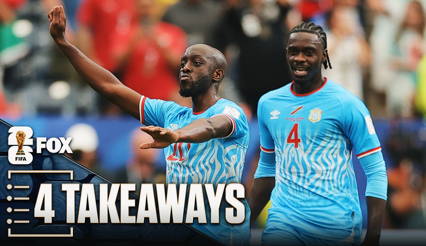 4 Takeaways From DR Congo's World Cup Draw Against Cristiano Ronaldo's Portugal