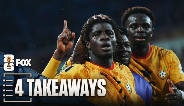 4 Takeaways From Ghana's Dramatic Win Over Pamana At World Cup