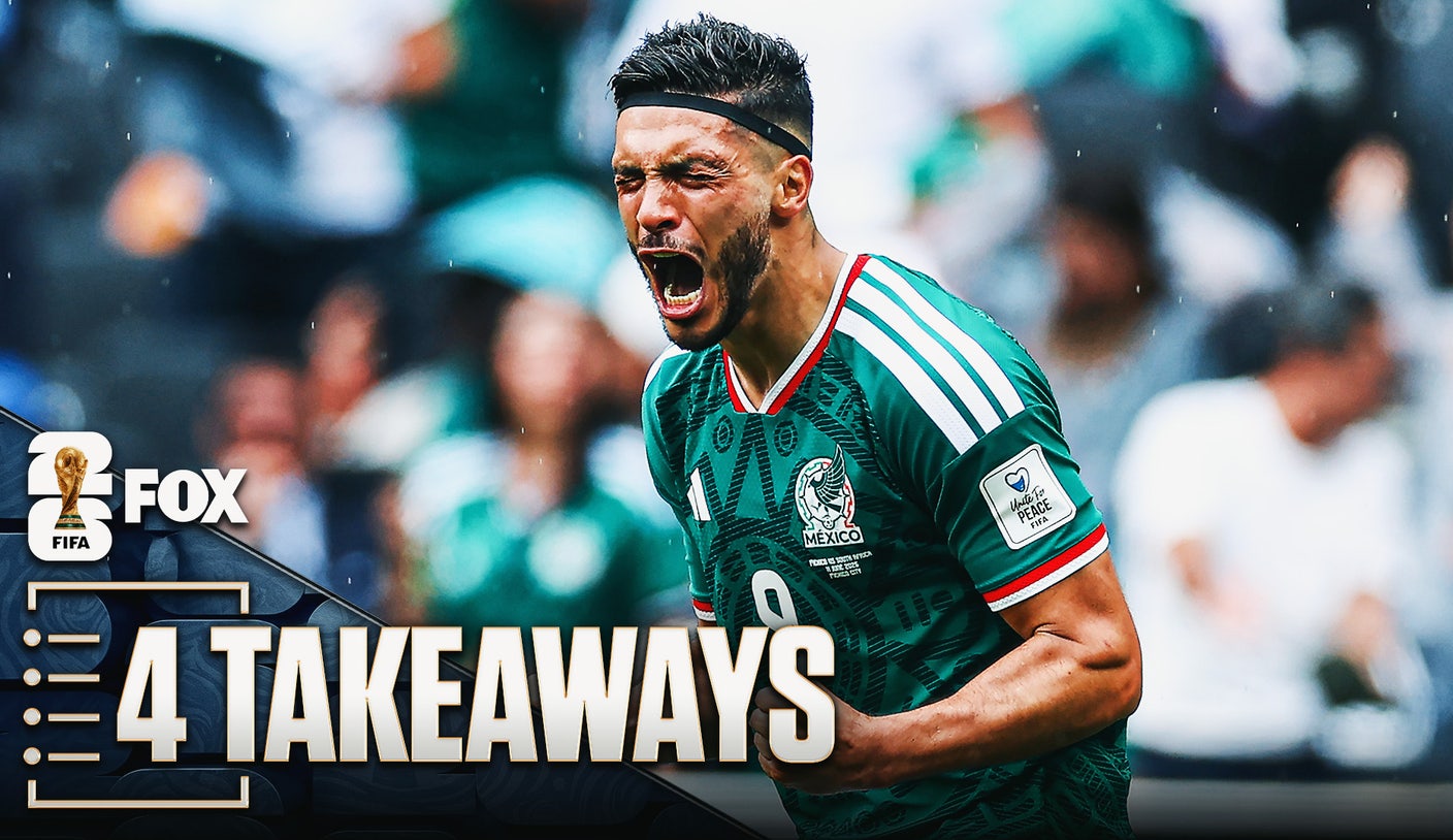 4 Takeaways From Mexico's Triumphant World Cup Opener vs. South Africa