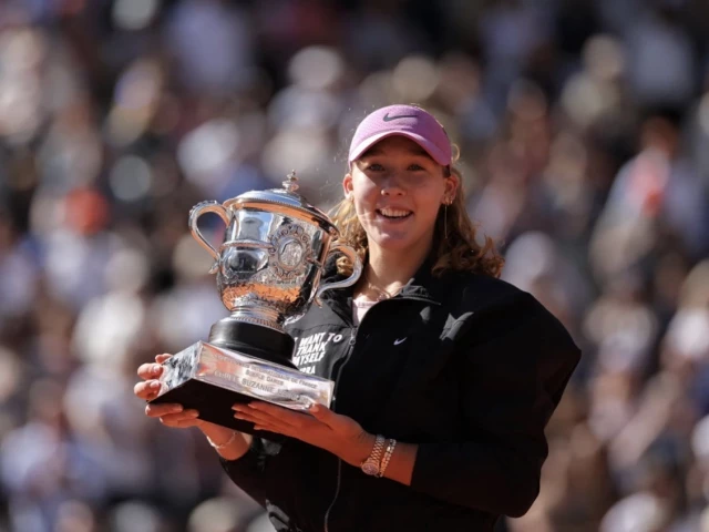 Andreeva wins first Grand Slam title  | The Express Tribune