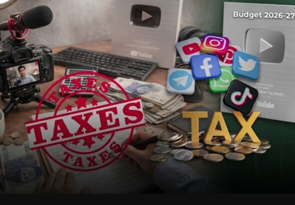Budget 2026 Youtube Tiktok Earnings To Be Taxed In Pakistan Under New Proposal