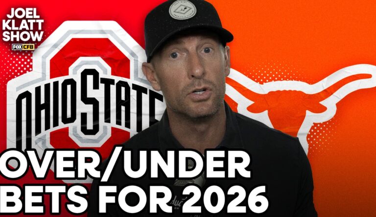 College Football Predictions: Joel Klatt's Favorite Over/Under Win Total Bets
