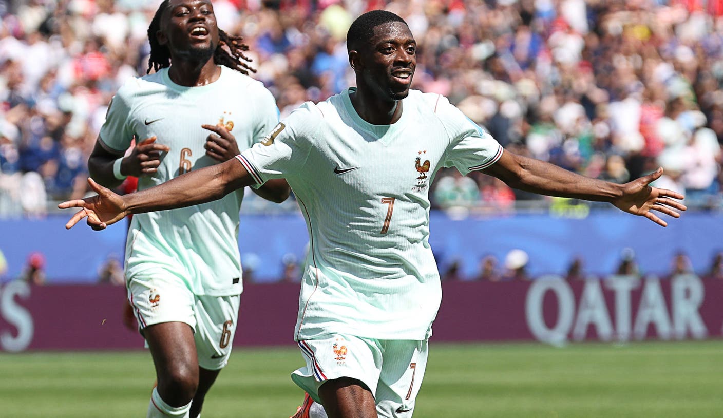Dembélé Hat Trick! France Star Scored Three Goals vs. Norway At World Cup