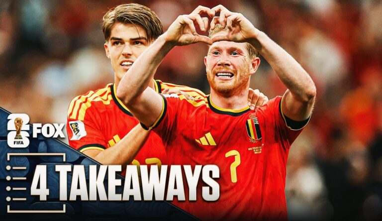 Finally, Belgium Arrived: 4 Takeaways From The Group-Clinching Win vs. New Zealand