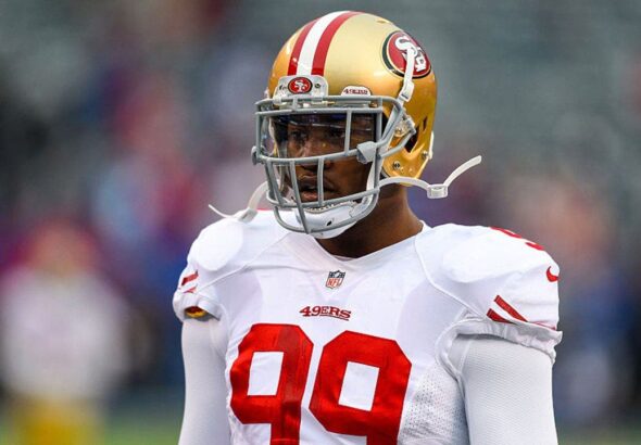 Former NFL pass rusher Aldon Smith’s last act before his death was donating food for the homeless