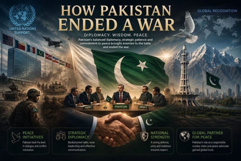 How Pakistan Ended A War The World Couldnt