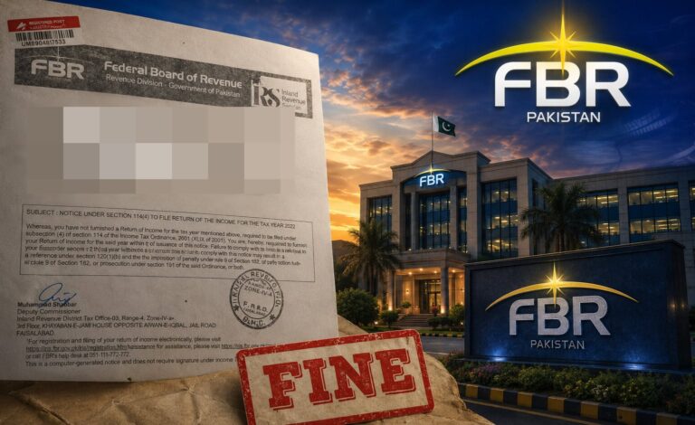 Ignoring Fbr Notices To Cost Rs10lac Under New Tough Tax Compliance Rules