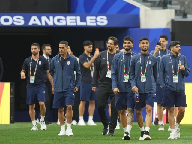 Iran team arrive in US for World Cup opener as the two nations reach peace deal | The Express Tribune
