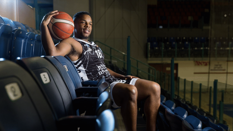 Jewish American pro basketball player uses sport to unite communities to combat hate and inspire generations