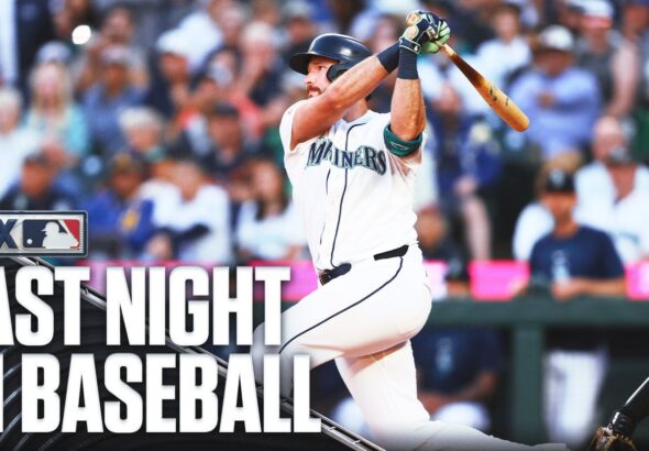 Last Night In Baseball: Cal Raleigh Returns From Injury And Wins It For Mariners