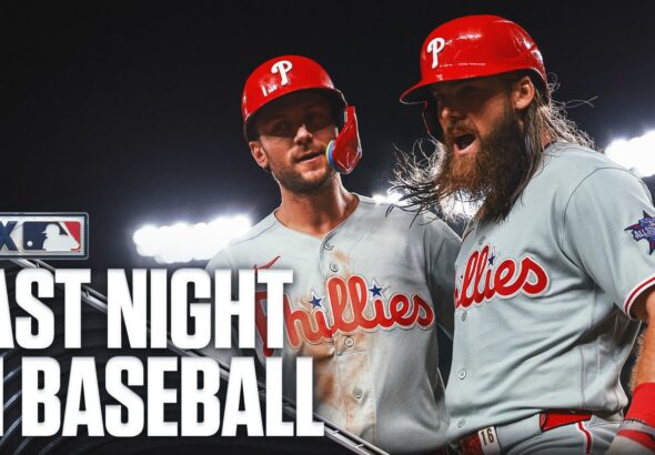 Last Night In Baseball: Phillies Blow It Twice, Then Play Awe-Worthy 9th To Win