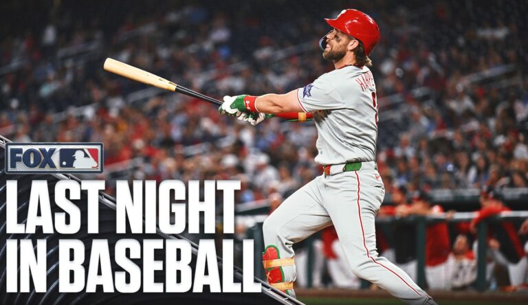 Last Night In Baseball: The Phillies Pulled Off An MLB 1st Thanks To Bryce Harper