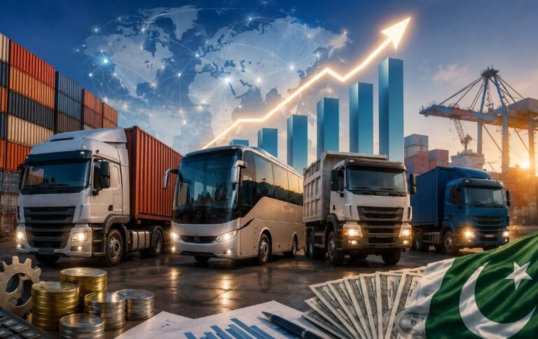 Lower Interest Rates Drive Pakistans Heavy Vehicle Imports To Record 262 4 Million