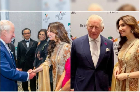 Mahira Khan Meets King Charles Discusses Social Welfare Initiatives