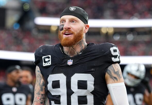 Maxx Crosby plans to attend America 250 UFC fight, talks White House, Fernando Mendoza, Tom Brady and Olympics
