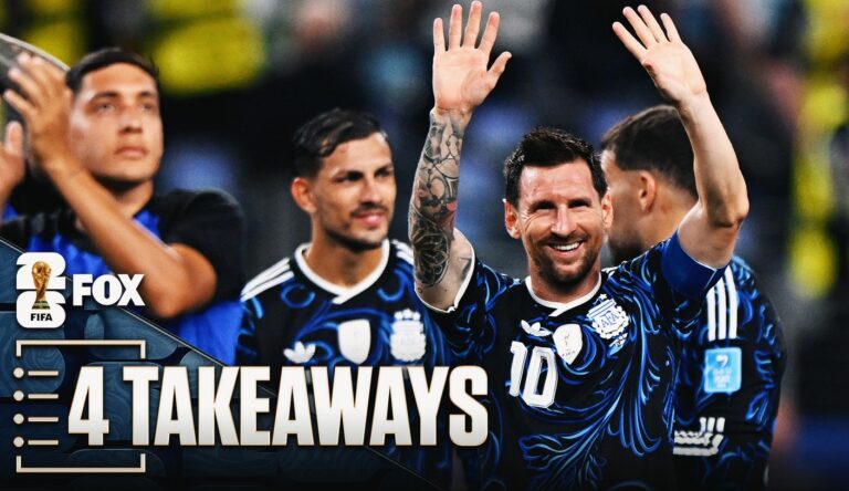 More Messi Magic: 4 Takeaways From Argentina's Win Over Jordan At World Cup