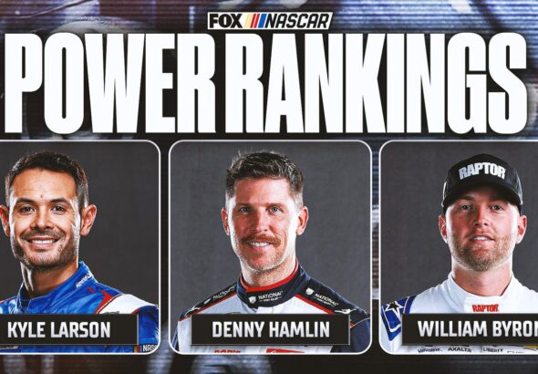 NASCAR Power Rankings: William Byron Returns To List But Who Drops Out?