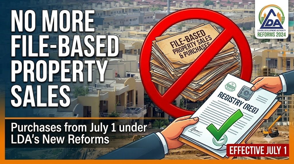 No More File Based Property Sales Purchases From July 1 Under Ldas New Reforms