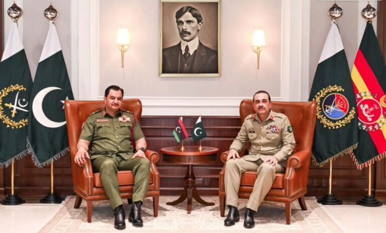 Pakistan, Libya expand Defence Diplomacy through Top-Level Military Engagement: ISPR