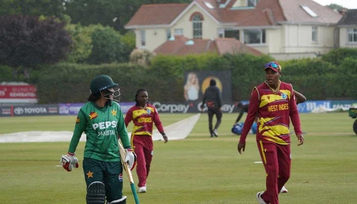 Pakistan bow out of T20I tri-series after washout against West Indies
