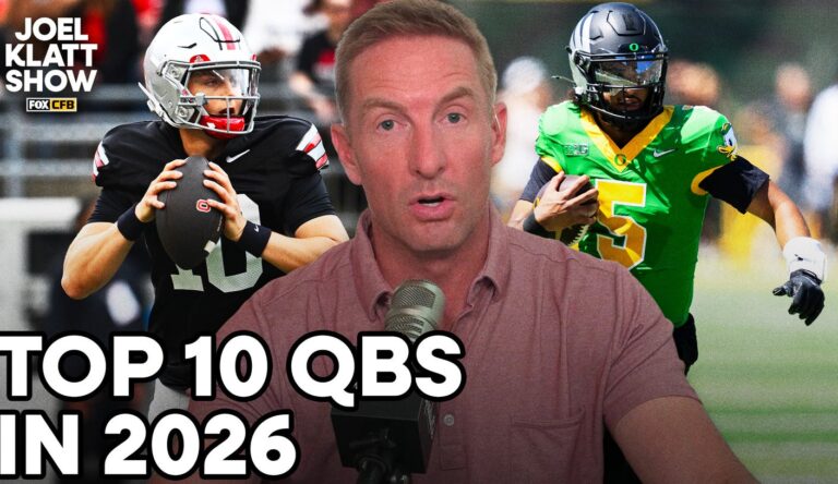 Ranking The Top 10 Quarterbacks Entering The 2026 College Football Season