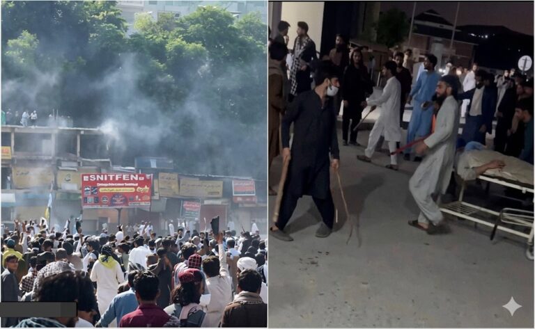 Rawalakot Clashes Between Ajk Police Joint Awami Action Committee Leave 7 Dead Scores Injured