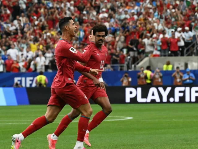 Ronaldo stars as Portugal run riot | The Express Tribune