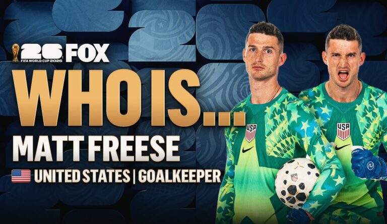 Who Is ... U.S. Men's National Team Goalkeeper Matt Freese?