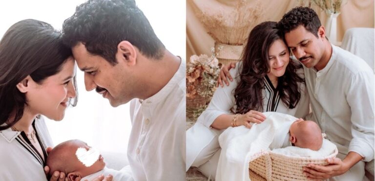 Ali Gul Pir Shares Adorable Family Photos With Wife And Newborn Son Salaar