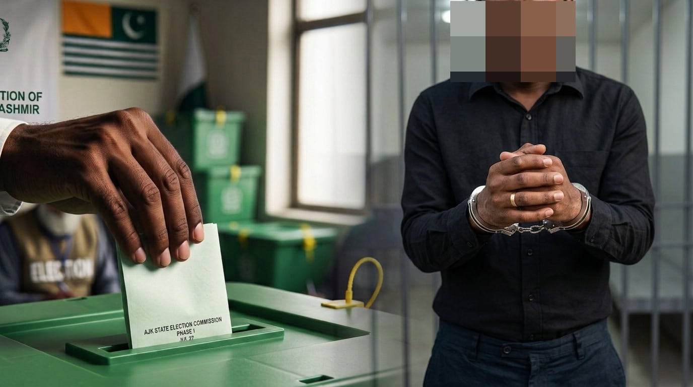 Azad Kashmir Elections 2026 Two Presiding Officers Arrested Amid Polling Controversy