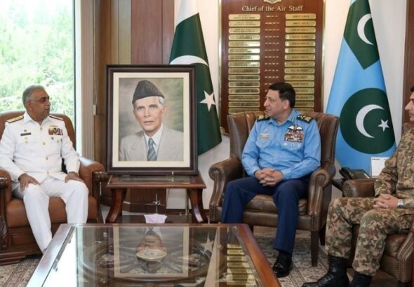 Cnsc Chief Gen Aamer Raza Engages Pak Navy Air Chiefs After Taking Charge