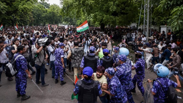 Chaos In Delhi As Cockroach Janta Party Protest Sparks Internet Shutdown Baton Charge