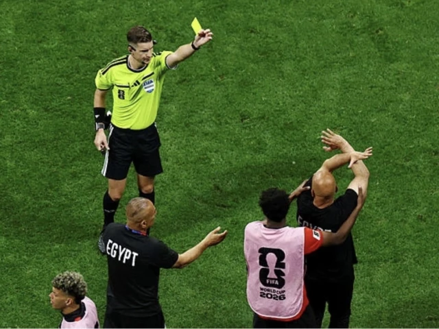 Egypt file complaint against referee | The Express Tribune