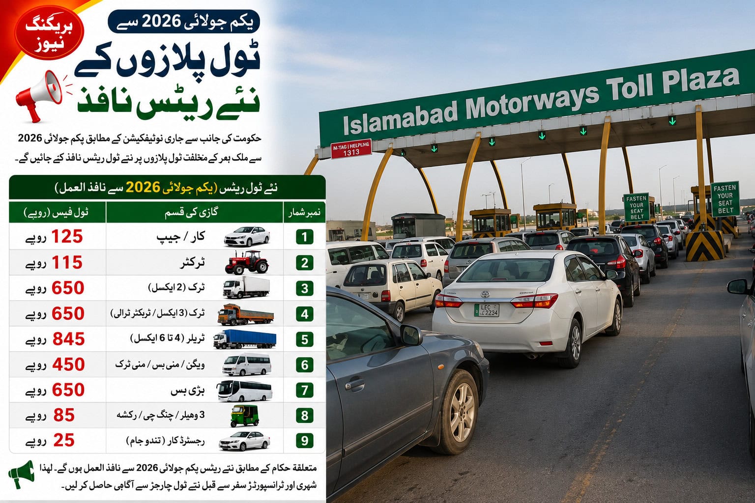 Fact Check Toll Tax Increased On Motorways And Highways From July 1