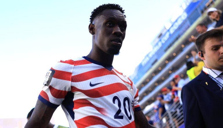 Folarin Balogun Receives Red Card In Second Half Against Bosnia And Herzegovina