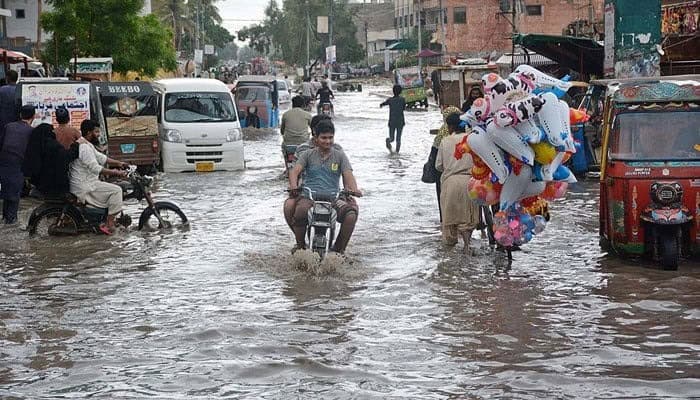 Heavy Rain batters Lahore; more showers expected until July 24