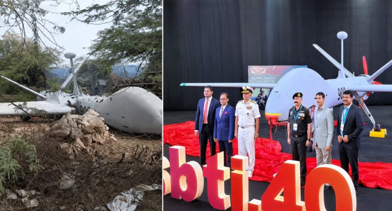 Israeli Origin Indian Navy Drone Drishti 10 Crashes Near Strategic City Of Porbandar