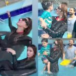 Jannat Mirza beats the heat with sister Alishba Anjum during Family Pool Day