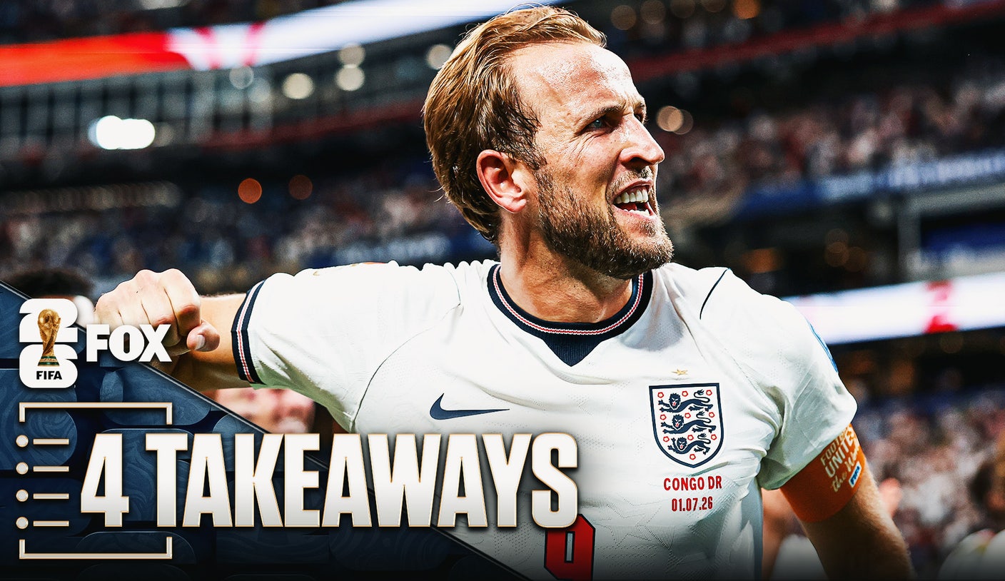 Kanes Comes Through: 4 Takeaways From England's Nervy Comeback Win vs. DR Congo