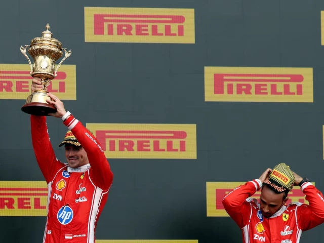 Leclerc wins British GP as F1 leader Antonelli fails to score | The Express Tribune