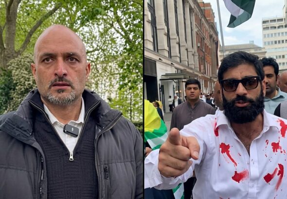 London Based Pakistani Journalist Murtaza Ali Shah Assaulted During Kashmir Rally